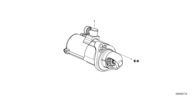 2026 Acura Integra STARTER MOTOR ASSY. Diagram for 31200-6A0-A11