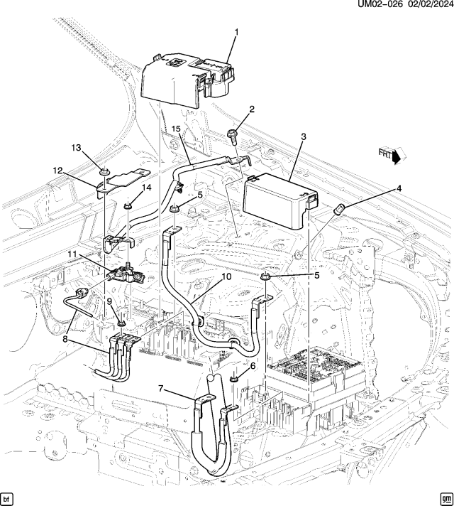 2024 Acura ZDX CABLE Diagram for 85006224