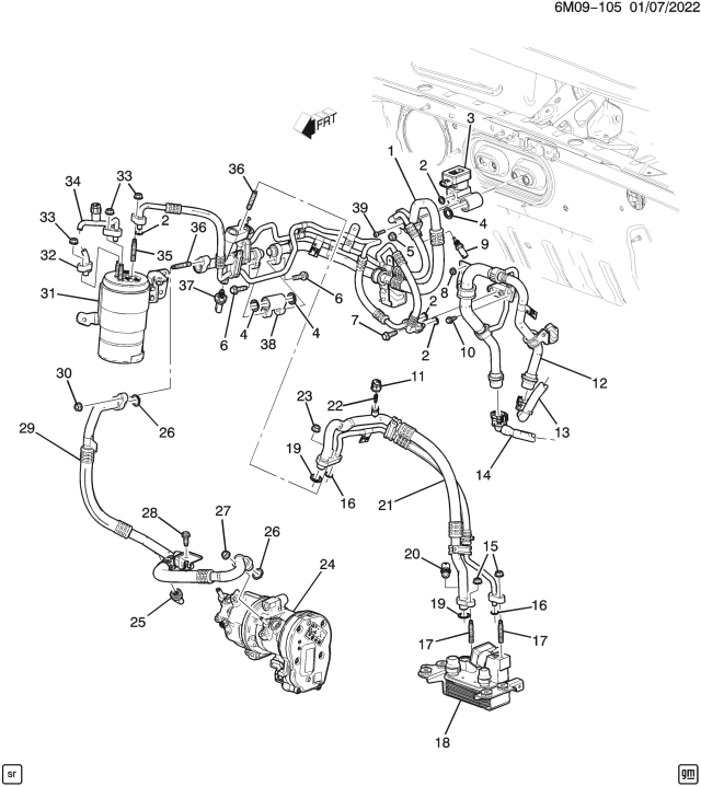 2024 Acura ZDX VALVE, ELC EXPN Diagram for 13548000