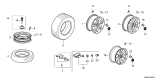 Diagram for 2026 Acura Integra Wheel Cover - 44732-3S5-A91