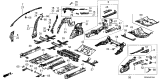 Diagram for 2026 Acura Integra Front Crossmember - 65160-T20-305ZZ
