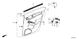 Diagram for 2026 Acura Integra Door Trim Panel - 83751-3S5-A11ZF