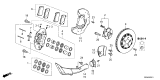 Diagram for 2026 Acura Integra Wheel Hub - 44200-T60-A01