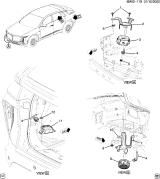 Diagram for Acura ZDX Speaker - 86511066