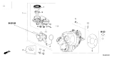 Diagram for Acura ADX Brake Booster - 01469-3BH-A11