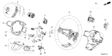 Diagram for Acura ADX Air Bag - 77810-3BH-A80ZA