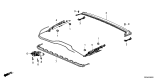 Diagram for 2025 Acura Integra Sunroof Cable - 70305-TLA-A03
