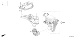 Diagram for Acura ADX Air Intake Coupling - 17256-6CJ-H00