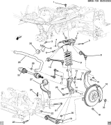 Diagram for Acura ZDX Sway Bar Kit - 84739114