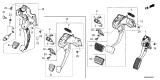 Diagram for 2026 Acura Integra Brake Light Switch - 36750-T20-A31
