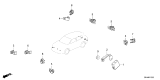 Diagram for Acura ADX Parking Sensors - 39680-3V0-A11YL