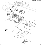 Diagram for 2024 Acura ZDX Mirror - 86575072