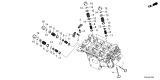 Diagram for Acura TLX Exhaust Valve - 06147-6FB-405