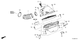 Diagram for 2025 Acura MDX Air Duct - 17225-61B-A01
