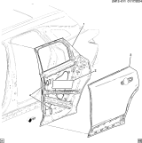 Diagram for 2024 Acura ZDX Door Panel - 85005559