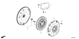 Diagram for 2026 Acura Integra Clutch Disc - 22200-65W-003