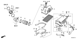 Diagram for 2026 Acura Integra Air Filter - 17220-66V-A00