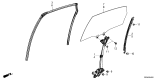 Diagram for 2026 Acura Integra Window Regulator - 72750-T20-A01