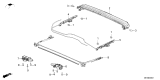 Diagram for Acura ADX Sunroof Cable - 70305-TLA-C11