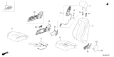 Diagram for Acura ADX Air Bag - 78050-3W0-A10