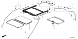 Diagram for Acura ADX Sun Visor - 70600-TEK-M11ZE