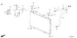 Diagram for Acura ADX Cooling Hose - 19501-6CJ-H00