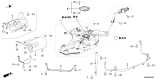 Diagram for Acura ADX Fuel Tank Strap - 17521-3W1-A00