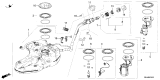 Diagram for 2025 Acura ADX Fuel Filter - 17048-TLA-A02