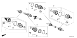 Diagram for 2025 Acura Integra CV Boot - 44018-T22-305