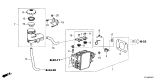 Diagram for 2025 Acura MDX Brake Booster - 01469-TYB-A11