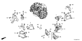 Diagram for 2025 Acura MDX Engine Mount - 50870-TYB-A02