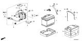 Diagram for 2026 Acura Integra Battery Tray - 31521-3S5-000
