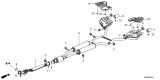 Diagram for 2025 Acura RDX Muffler - 18307-TJB-A81