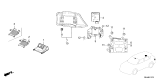 Diagram for Acura ADX Parking Sensors - 8S411-3BH-A01