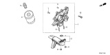 Diagram for Acura ADX Oil Pump - 15100-59B-003
