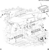 Diagram for 2024 Acura ZDX Air Bag Control Module - 13549833