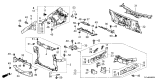 Diagram for 2026 Acura MDX Dash Panels - 61500-TYB-A00ZZ