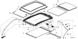 Diagram for 2025 Acura RDX Sunroof - 06701-TJB-315