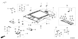 Diagram for Acura ADX Dome Light - 83250-T20-A01ZA