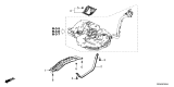 Diagram for 2026 Acura Integra Fuel Tank Strap - 17521-TBA-A00