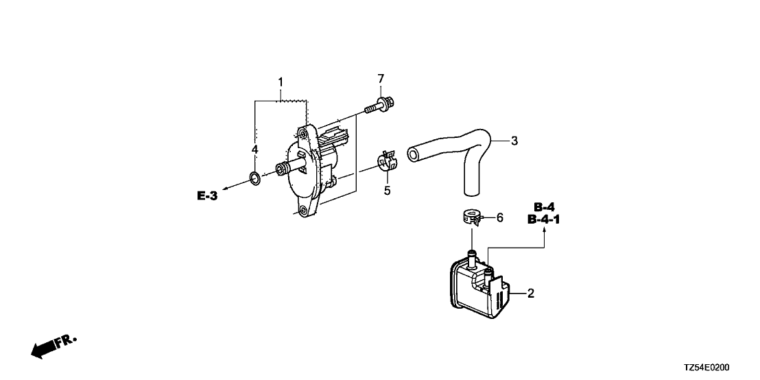 2016 Acura MDX 5 Door TECH (SH-AWD) KA 9AT Purge Control Solenoid Valve (3.5L)