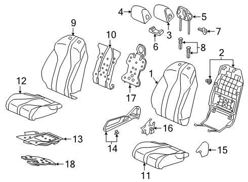 2022 Acura RDX Heated Seats Diagram 3