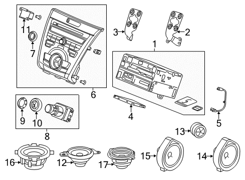 2022 Acura ILX Navigation System Diagram 2