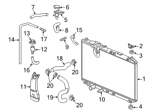 2022 Acura ILX Powertrain Control Diagram 1