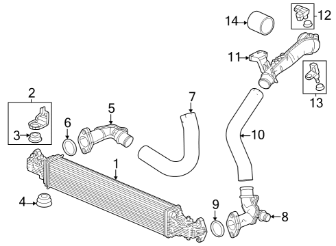 2024 Acura Integra Intercooler Diagram 2
