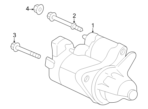 2024 Acura Integra Starter Diagram 1