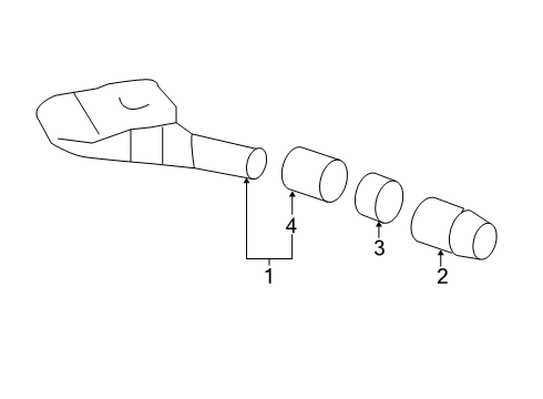 2022 Acura RDX Tire Pressure Monitoring Diagram