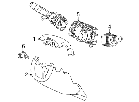 2023 Acura MDX Switches Diagram 2