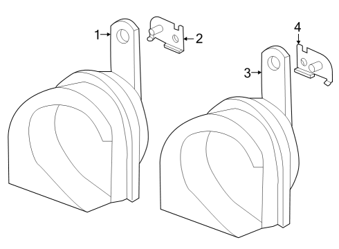 2024 Acura Integra Horn Diagram 1