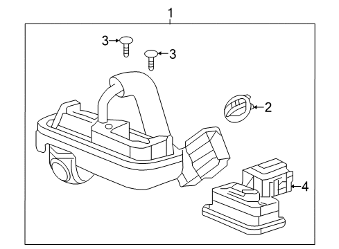 2022 Acura ILX Electrical Components Diagram 3
